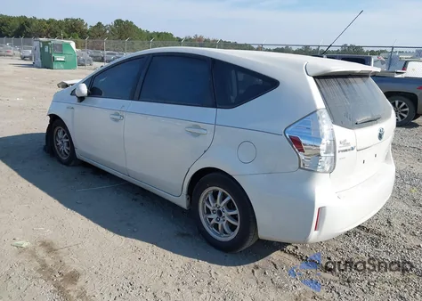 2013 Toyota Prius V Three из США, поврежденный, VIN JTDZN3EU7D3192690